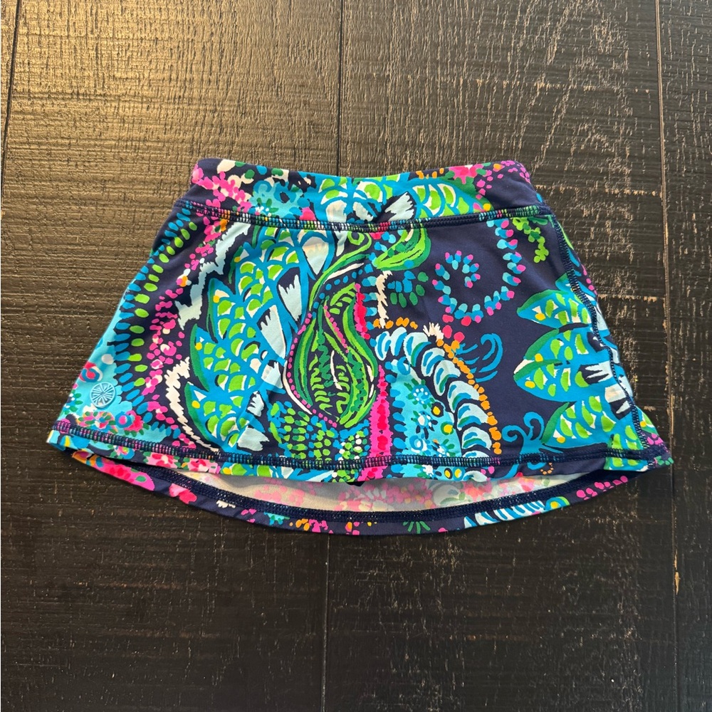 Lily Pulitzer Luxletic Colorful Patterned Skirt size 2-3